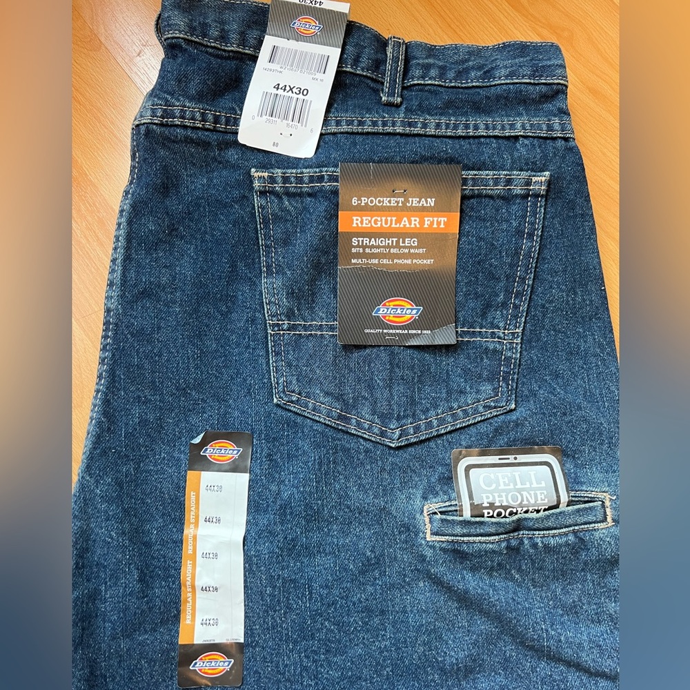 NWT 44x30 Dickies Mens Jeans